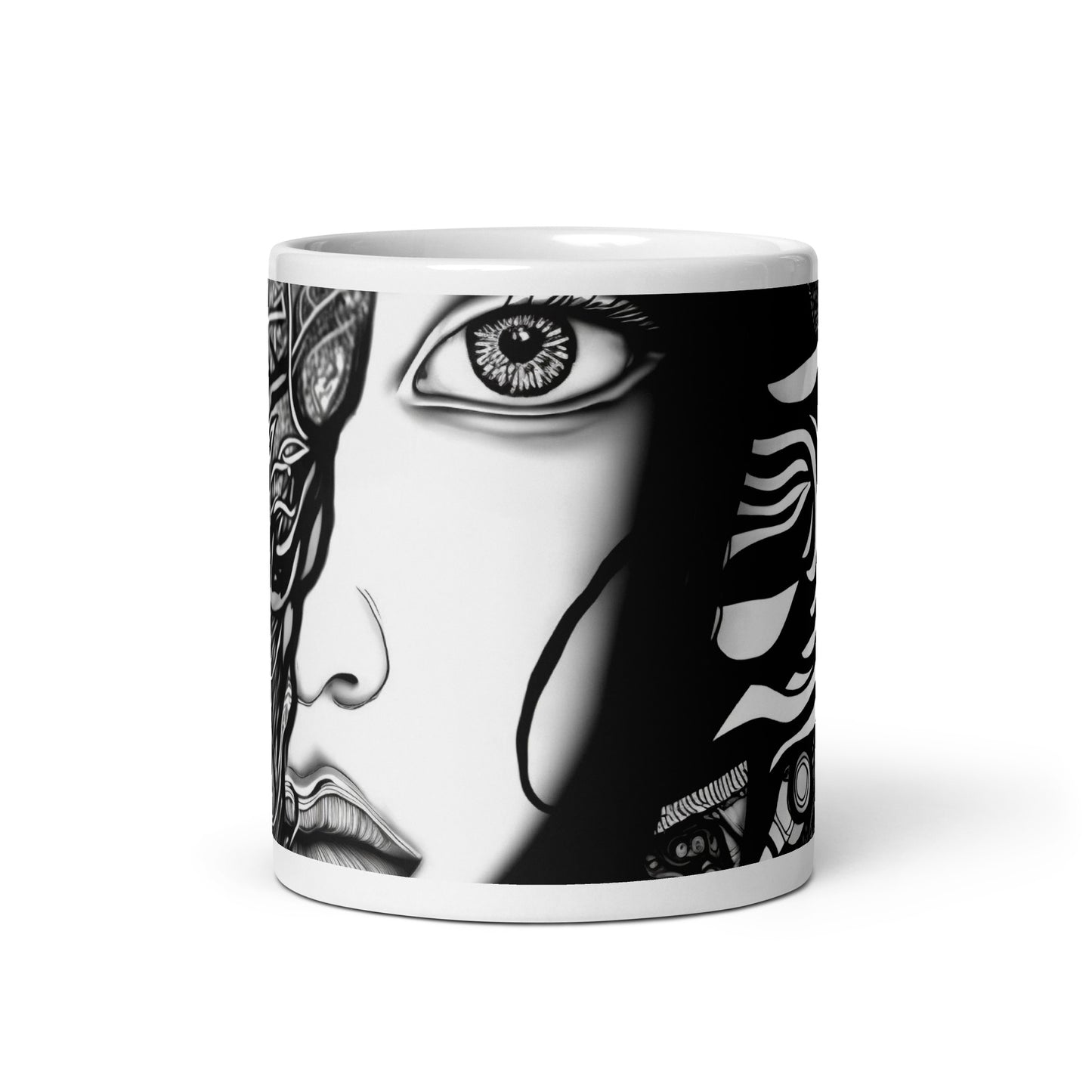 White Glossy Mug | 'JESS'